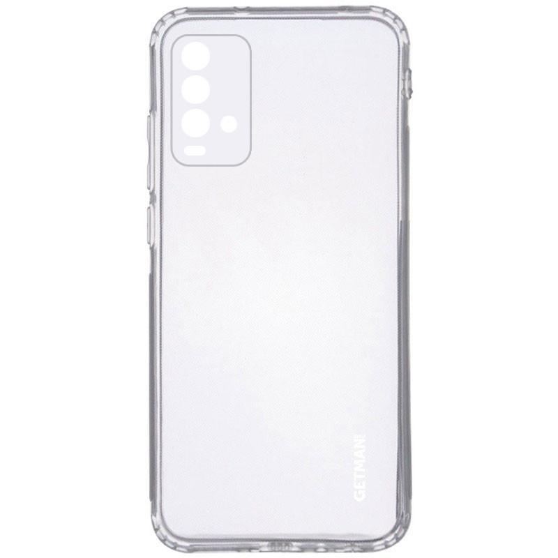 Накладка GETMAN Clear 1,0 mm для Xiaomi Redmi 9T прозорий силікон