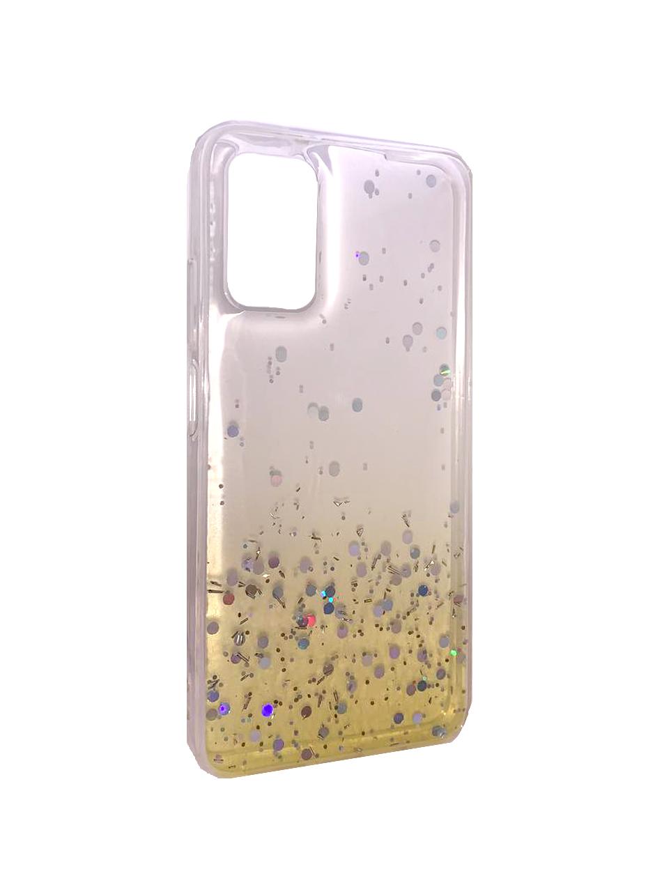 Накладка Star Glitter для Xiaomi Redmi 9T/Poco M3 жовтий