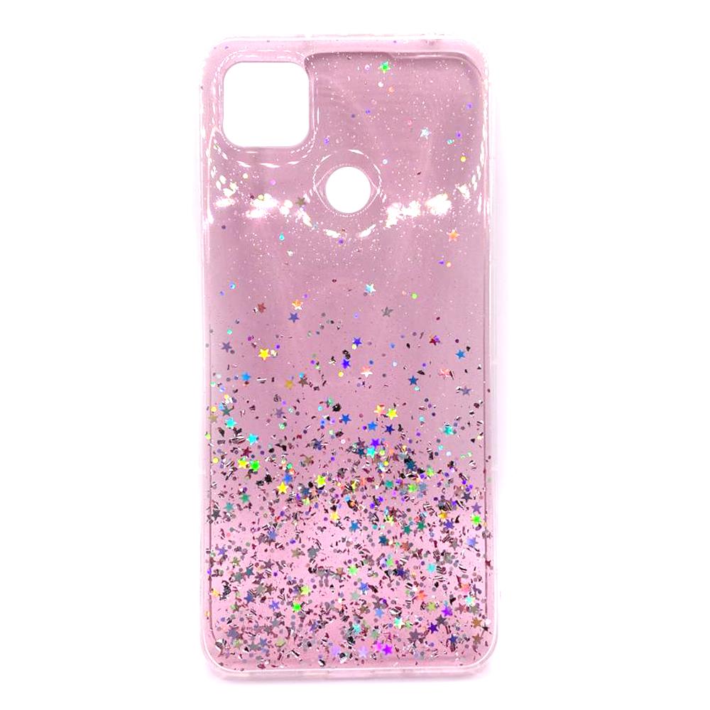 Накладка Star Glitter для Xiaomi Redmi 9C/10A  рожева