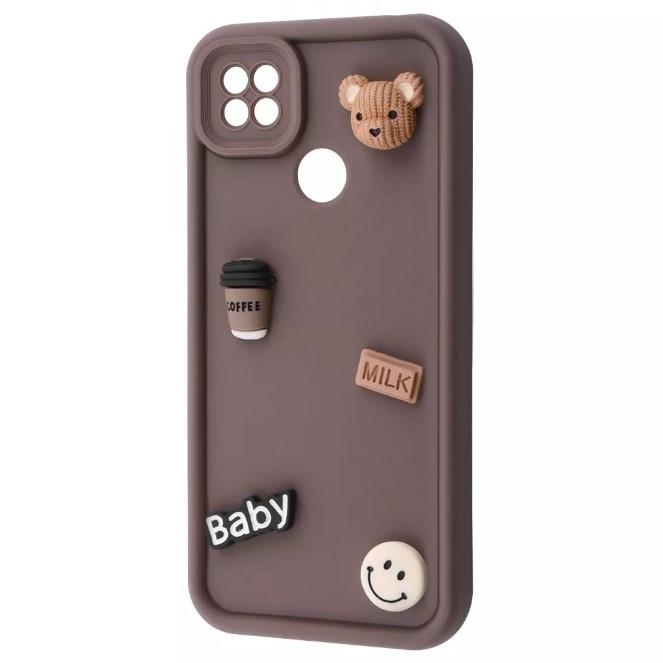 Чохол Pretty Toys для Xiaomi Redmi 9C/10A (Brown/baby milk)