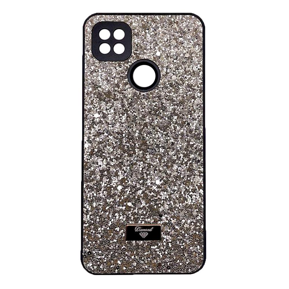 Накладка Bling Grainy Diamond Separate Camera для Xiaomi Redmi 9C/10A (Світло-золота)