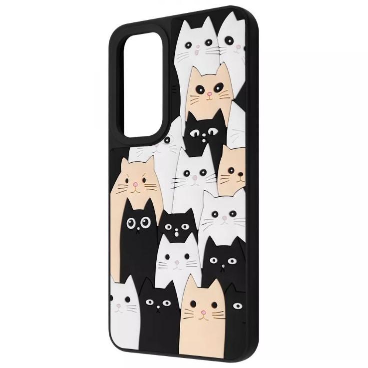 Чохол Doodle Case для Xiaomi Note 10 Pro (Cats)