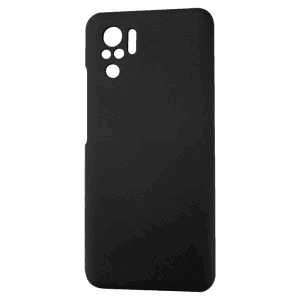 Накладка Fibra для Xiaomi Redmi Note 10/10S/Poco M5s   (Black)