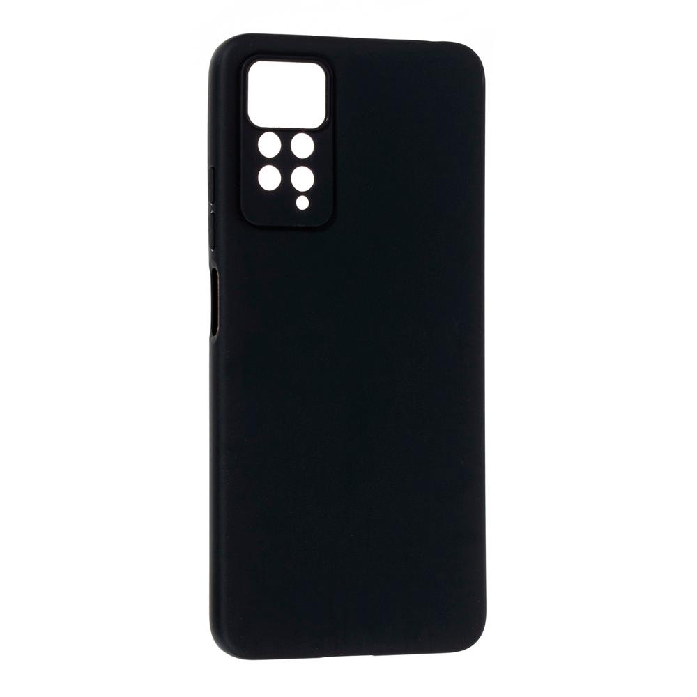 Накладка Silicone case SMTT для Xiaomi Note 11 4G/Note 11s (Black)