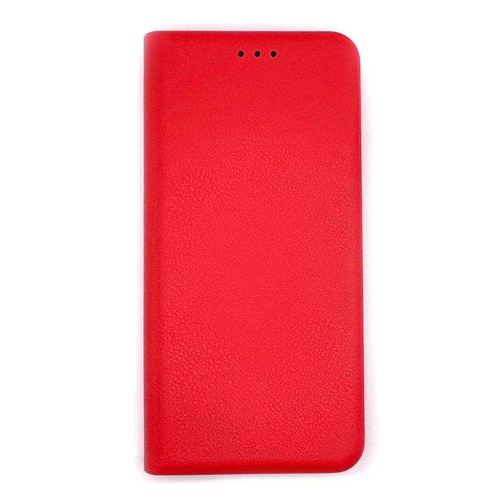 Книжка LEATHER для Xiaomi Redmi 10C / Poco C40 червона