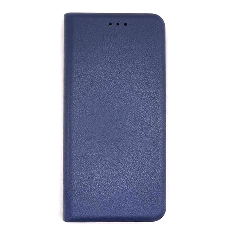 Книжка LEATHER для Samsung A22 4G / M22 / M32  темно-синя