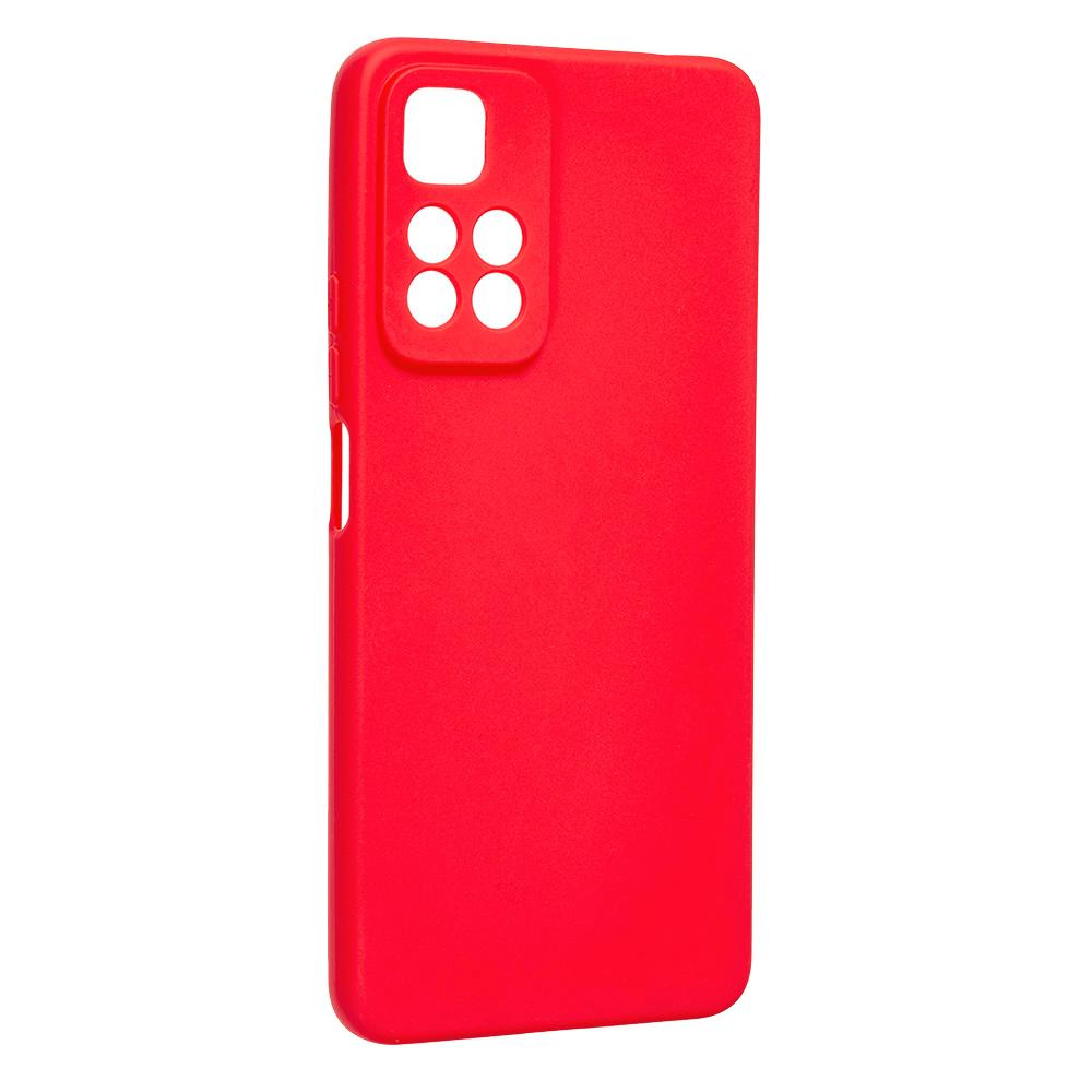 Накладка Silicone case SMTT для Xiaomi Note 11 Pro Plus  (Red)