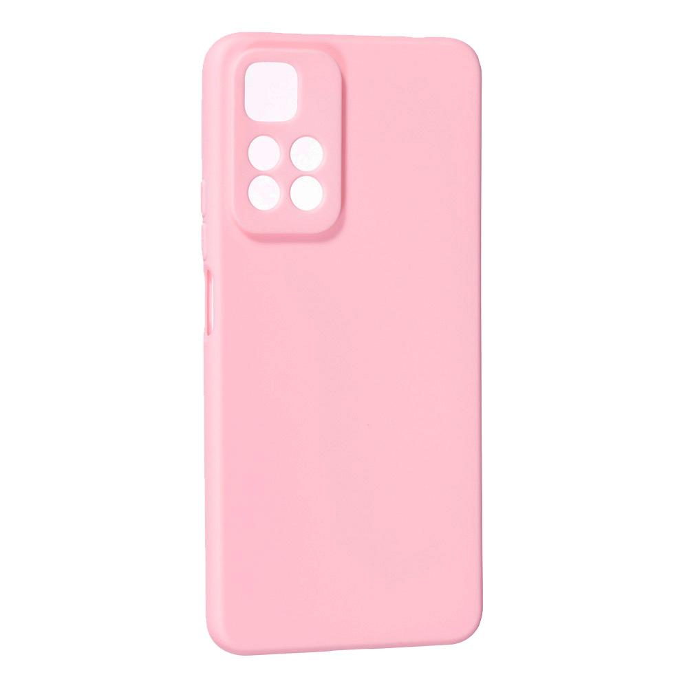 Накладка Silicone case SMTT для Xiaomi Note 11 Pro Plus  (Pink sand)