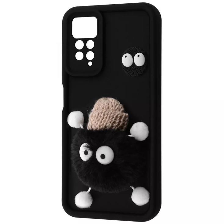 Чохол Pretty Toys для Xiaomi Redmi Note 11 4G / Redmi Note 11S (black/fluffy black)