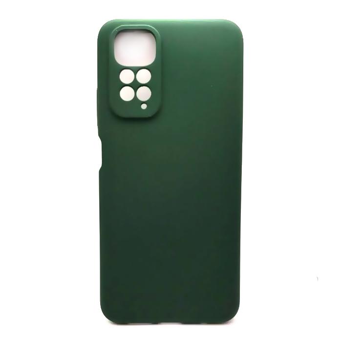 Накладка Fibra для Xiaomi Redmi Note 11 (4G) / Note 11S (Cyprus green)