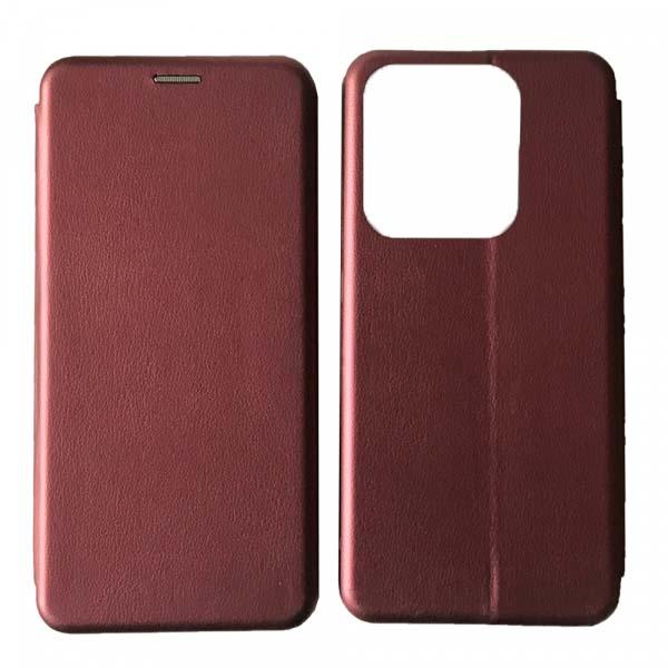 Книжка Premium для TECNO Spark 10/Spark 10C (KI5q) бордова