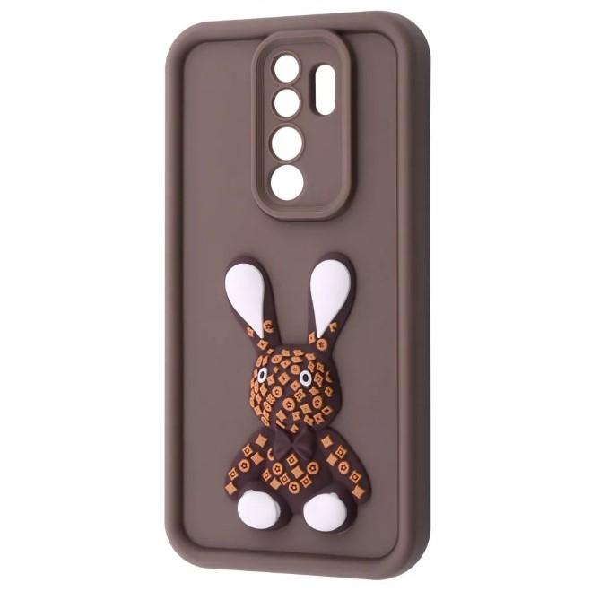 Чохол Pretty Toys для Xiaomi Redmi Note 8 Pro (Brown/rabbit)