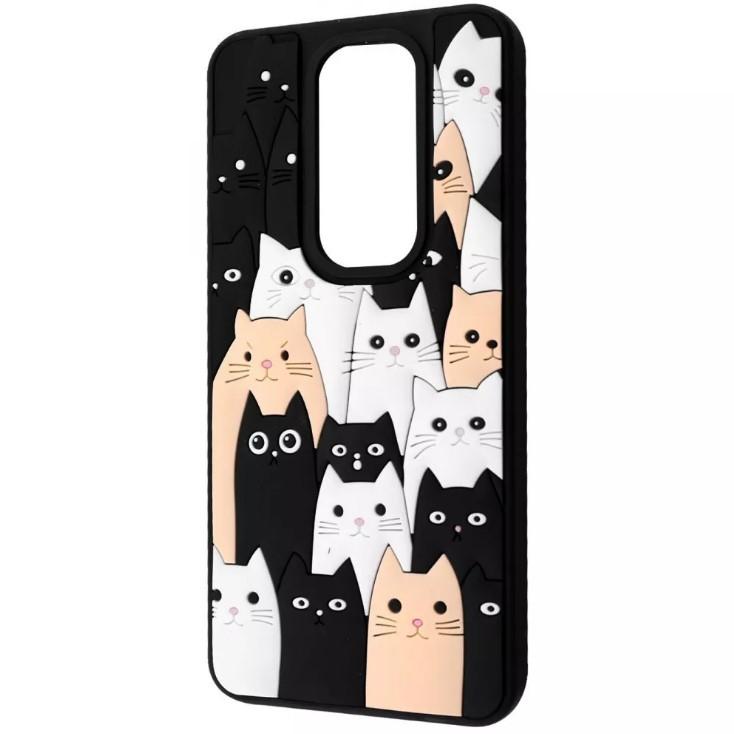 Чохол Doodle Case для Xiaomi Note 8 Pro (Cats)