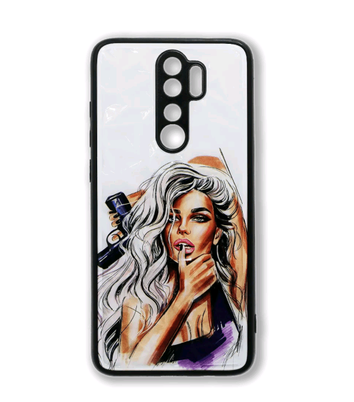 Накладка Prisma Ladies для Xiaomi Note 8 PRO Спецагент