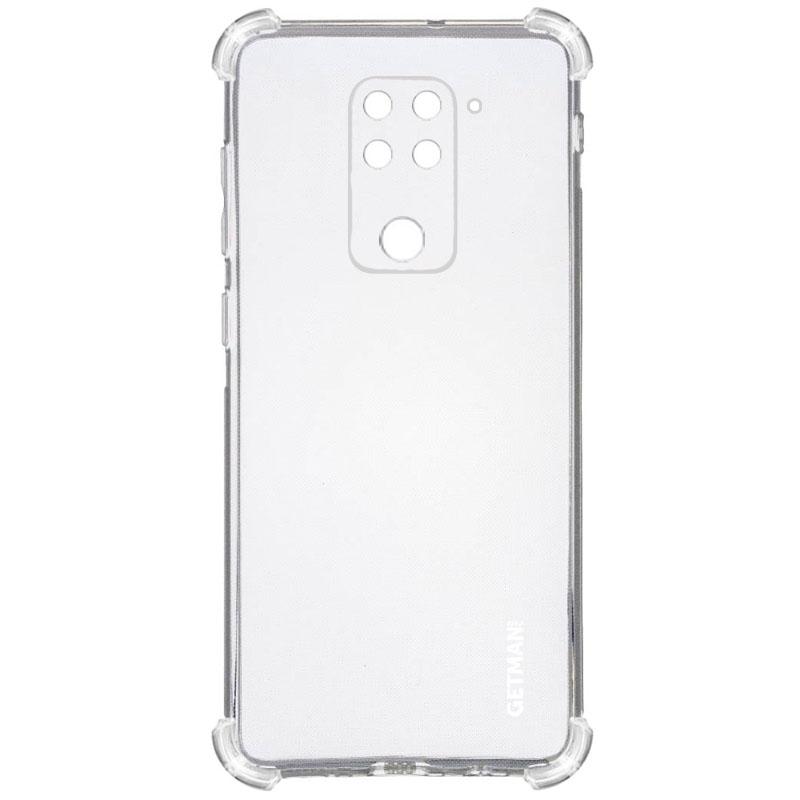 Накладка GETMAN Ease logo WXD для Xiaomi Redmi Note 9/Redmi 10X прозора протиударна