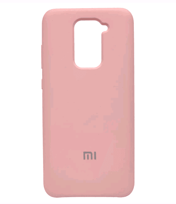 Silicone Case для Xiaomi Redmi Note 9 Light Pink