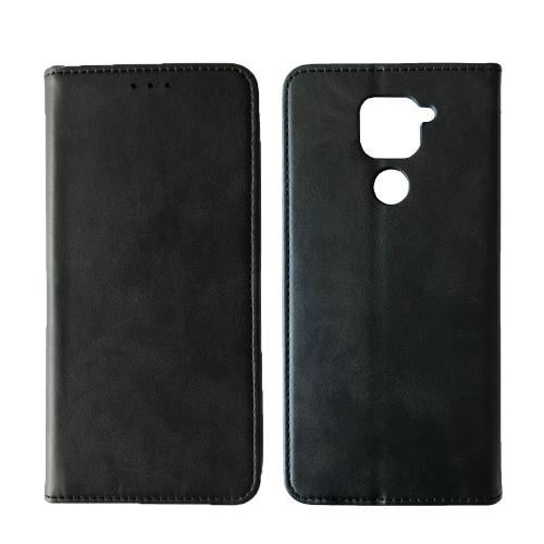 Книжка Black TPU Magnet для Xiaomi Redmi Note 9 Чорна