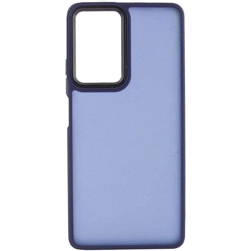 Накладка FIBRA Metallic Matte для Xiaomi Note 12 Turbo/Poco F5 (Blue)