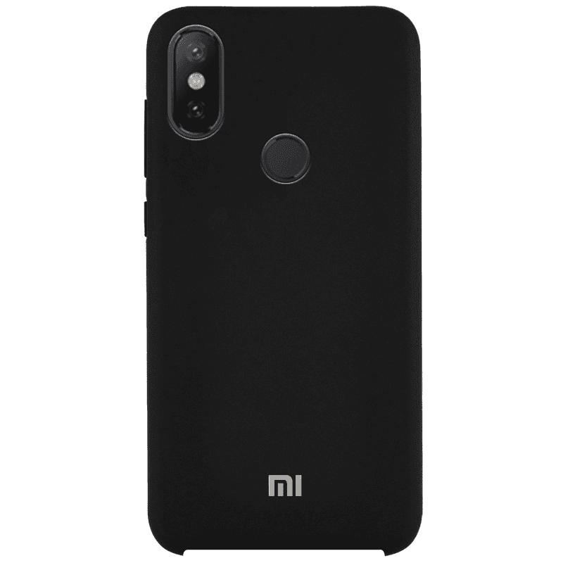 Накладка Silicone Case для Xiaomi Mi  A2 (чорна)