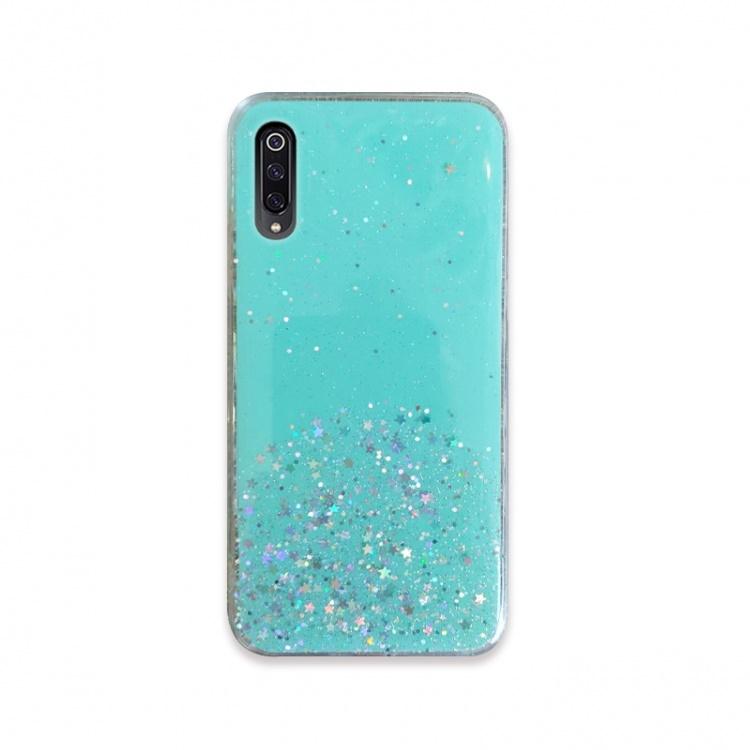 Накладка Acrylic Glitter для Xiaomi MI A3/MI CC9e м`ятна