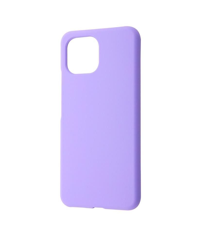 WAVE Full Silicone для Xiaomi Mi 11 Lite/11 Lite 5G (light purple)