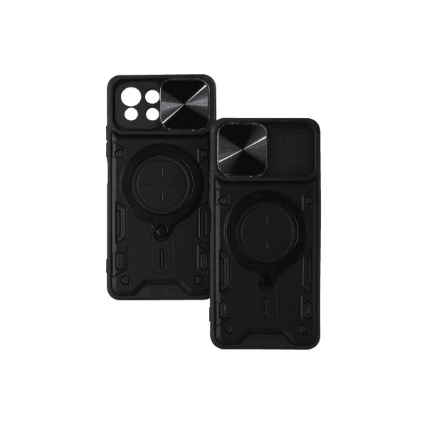 Накладка Protective Stand Case для Xiaomi Mi 11 Lite  (Black)