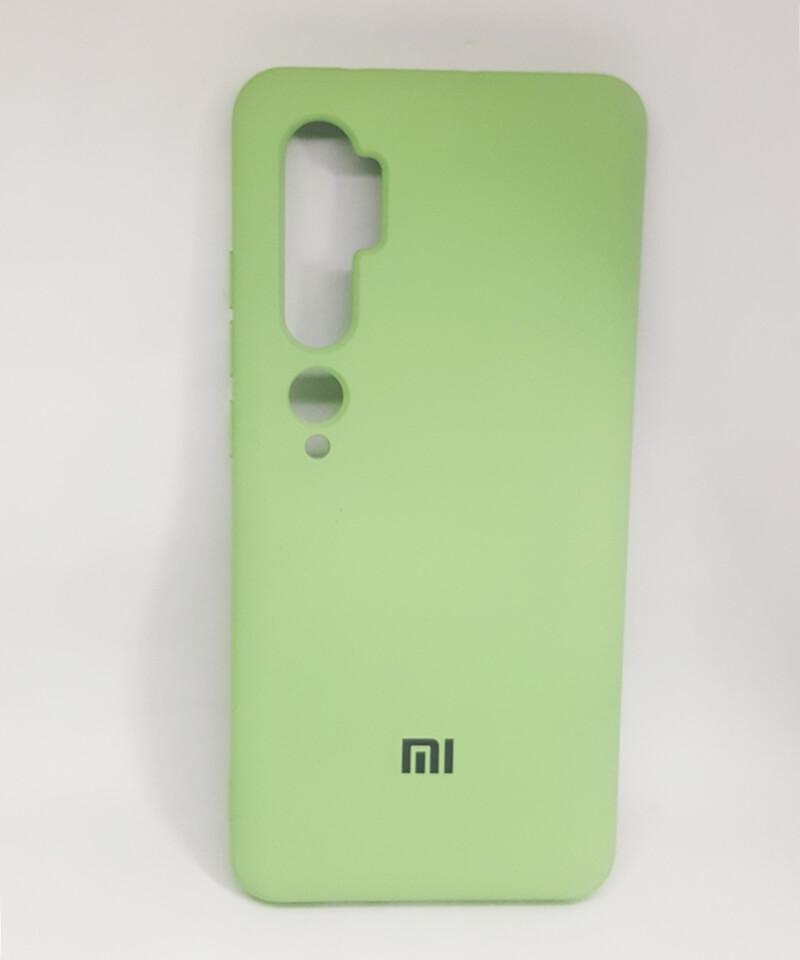 HQ Silicone Case Xiaomi Mi CC9 Pro/Note 10 салатовий