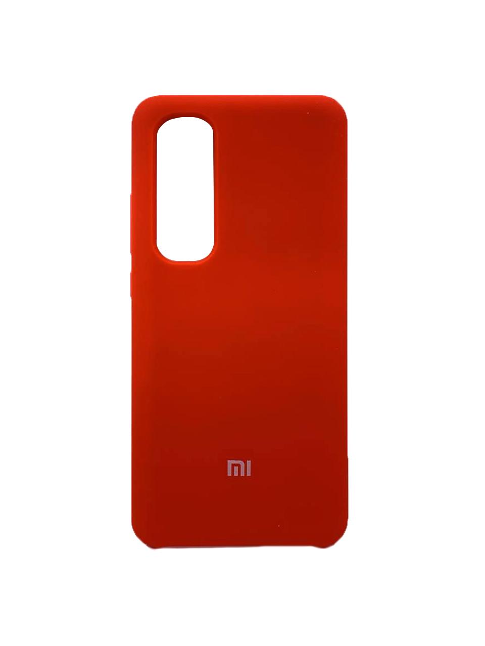 Silicone Case для  Xiaomi Mi Note 10 Lite (Red)