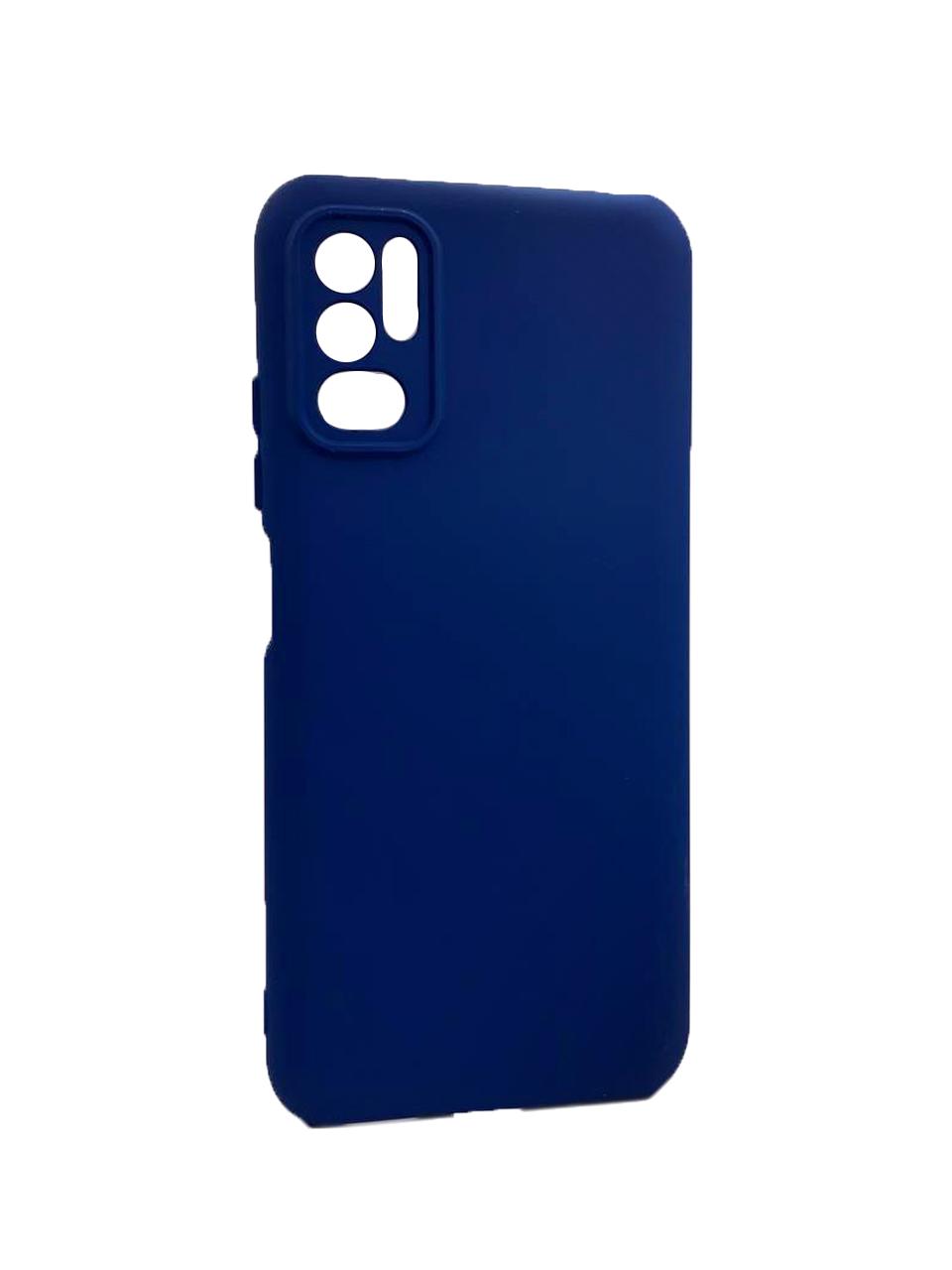 Накладка Soft Silicone Case для Xiaomi Note 10 5G/Poco M3 Pro/Note 10T 5G/Note 11SE (Navy blue)