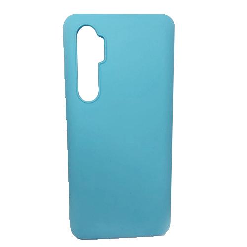 Накладка TPU Soft case для Xiaomi Mi Note 10 Lite блакитна