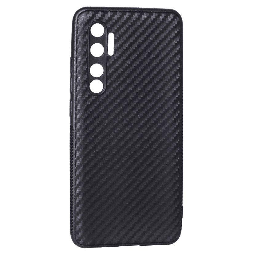 Накладка Carbon Case для Xiaomi Mi Note 10 Lite чорна