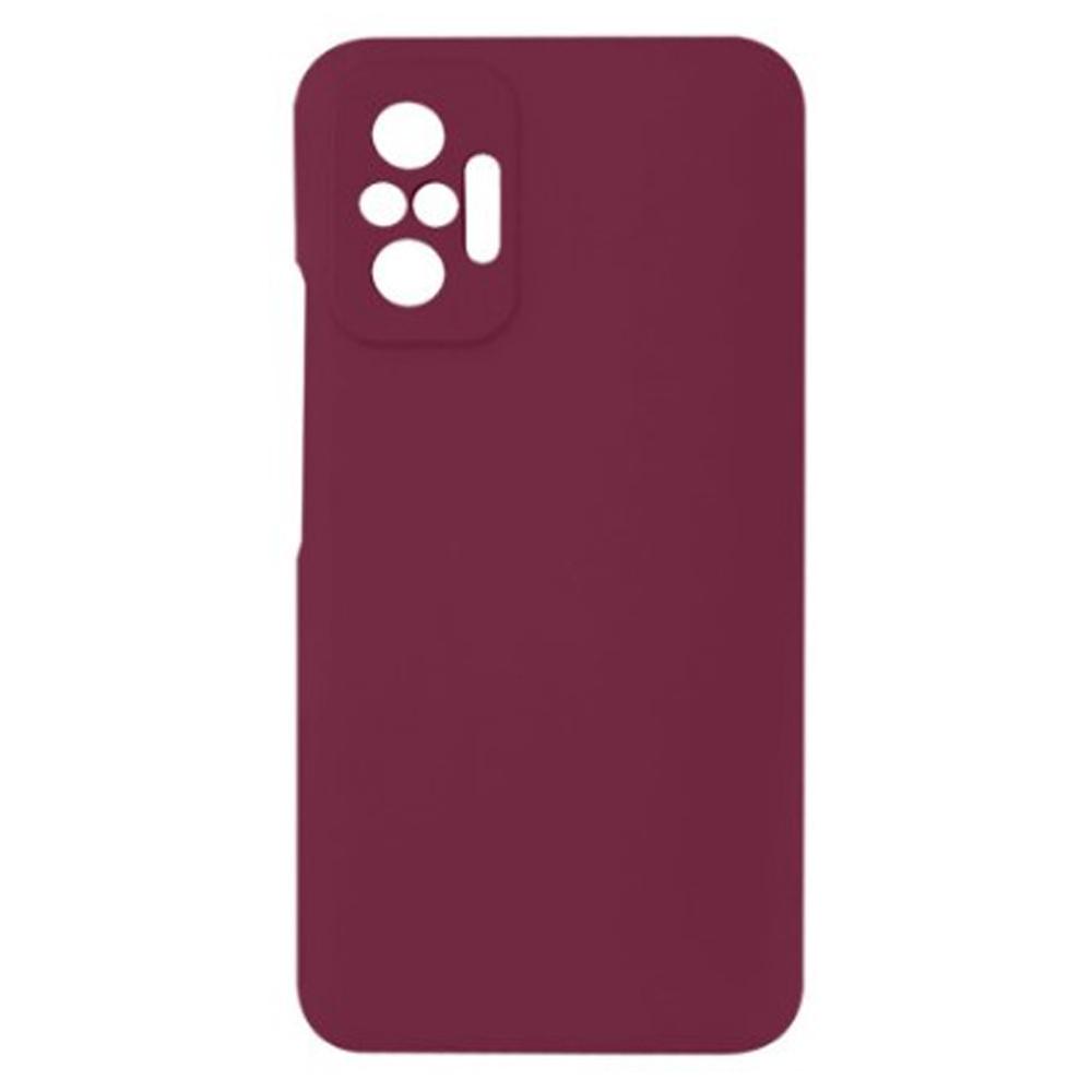 Накладка Fibra для Xiaomi Redmi Note 10 Pro (Marsala)
