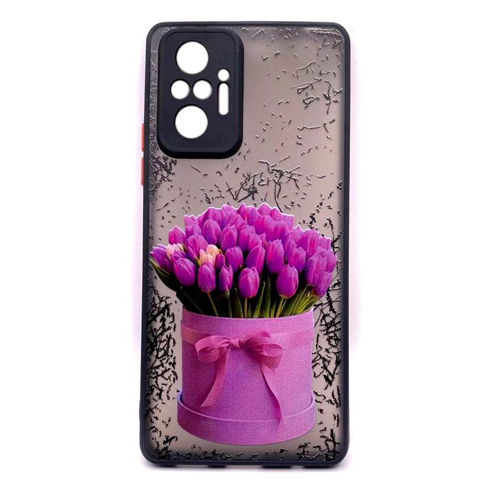 Накладка Totu Gingle Print для Xiaomi Note 10 Pro Тюльпани