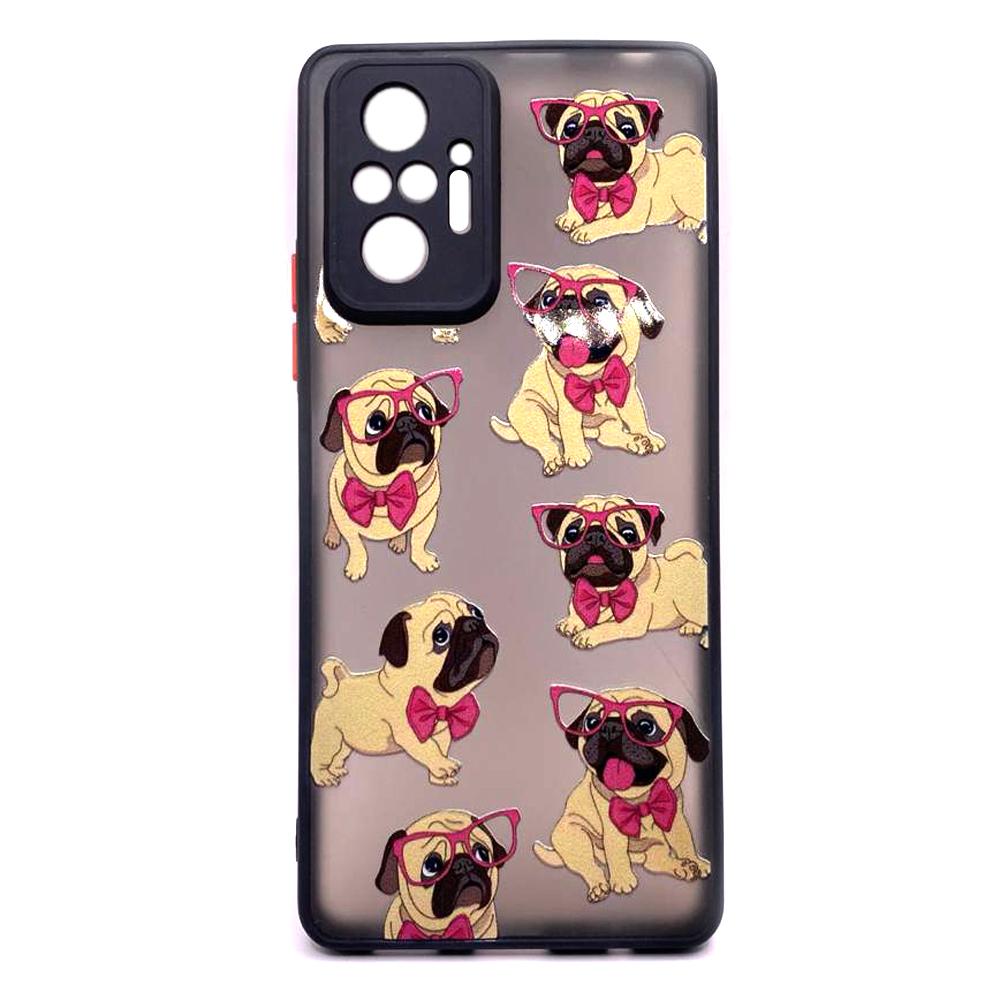 Накладка Totu Gingle Print для Xiaomi Note 10 Pro Мопс
