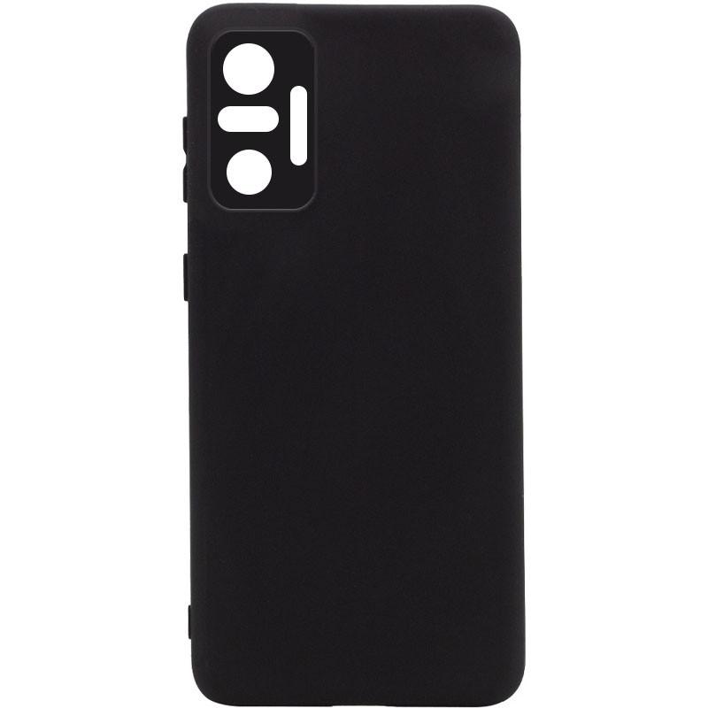 Silicone Cover Full Camera without Logo (A) для Xiaomi Redmi Note 10 Pro (Black)