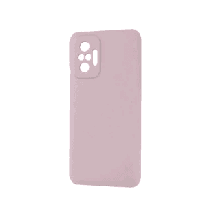 Накладка Fibra для Xiaomi Redmi Note 10 Pro (Pink sand)