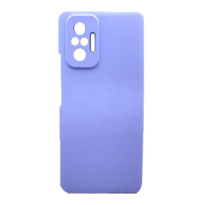 Накладка Fibra для Xiaomi Redmi Note 10 Pro  (Light purple)