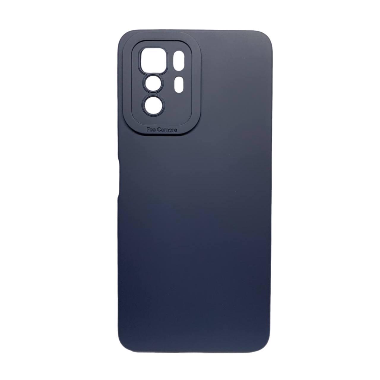 Накладка Color style з мікрофіброю для Xiaomi Redmi Note 10 Pro 5G/Poco X3 GT Dark blue