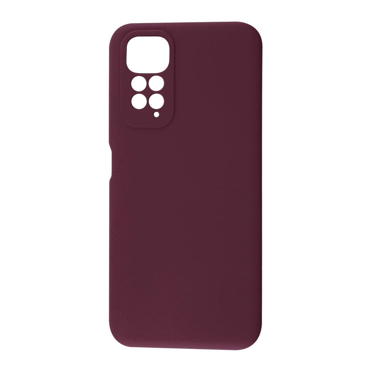 Накладка Fibra для Xiaomi Redmi Note 11 (4G) / Note 11S (Marsala)