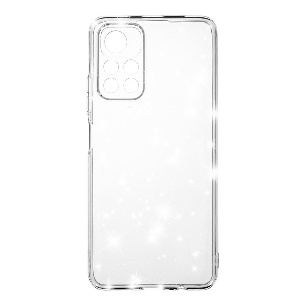 Накладка Molan Cano Glossy Jelly для Xiaomi Poco M4 Pro / Note 11 (5G) прозора з блискітками