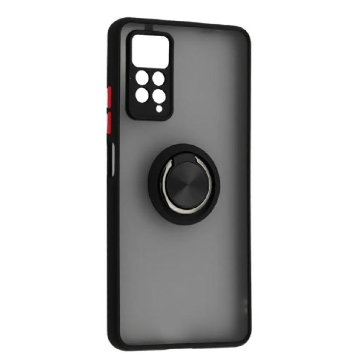 Накладка Totu Gingle Ring для Xiaomi Redmi Note 11 Pro/Note 12 Pro 4G чорна