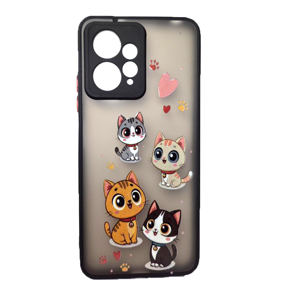 Накладка Totu Gingle Print для Xiaomi Note 12 4G Котики