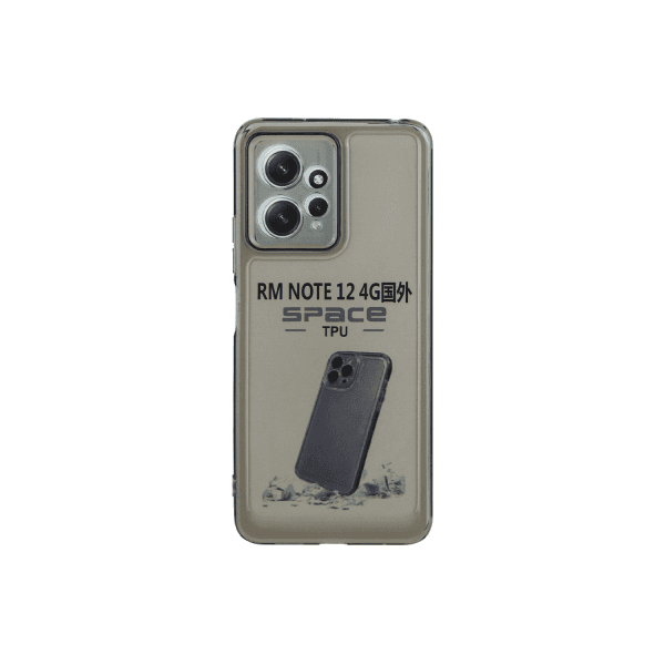 Накладка Space TPU для Xiaomi Redmi Note 12 4G  сіра
