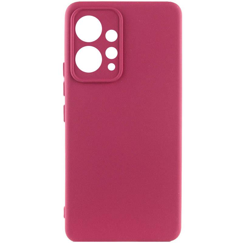 Silicone Case Full Protective No Logo для Xiaomi Note 12 4G (Marsala)