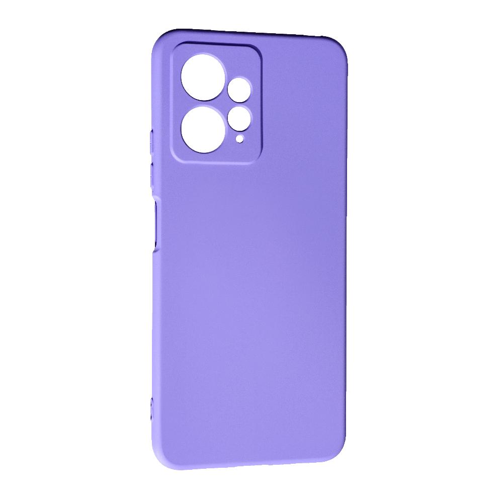 Накладка Silicone case SMTT для Xiaomi Note 12 4G (Purple)