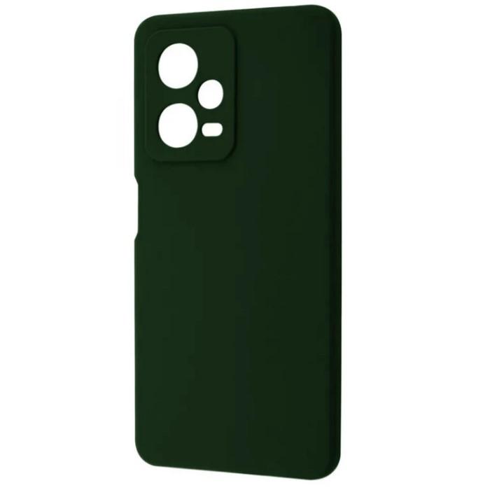 Silicone Case Full для Xiaomi Note 12 Pro Plus Dark green