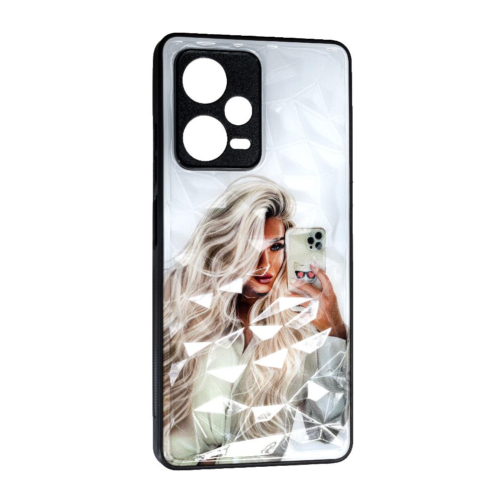 Накладка Ladies Camera для Xiaomi Redmi Note 12 Pro Plus Girl with Phone