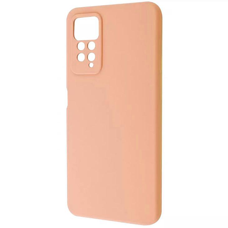 Накладка Color style з мікрофіброю для Xiaomi Redmi Note 12 Pro 4G /Note 11 Pro 4G Peach
