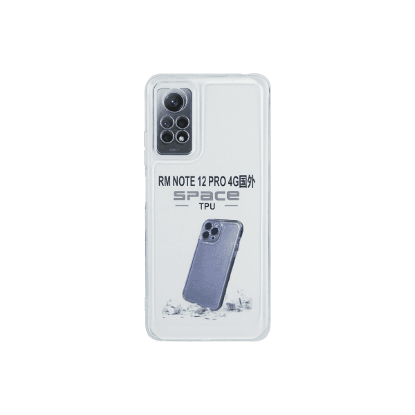 Накладка Space TPU для Xiaomi Redmi Note 12 Pro 4G (прозора)