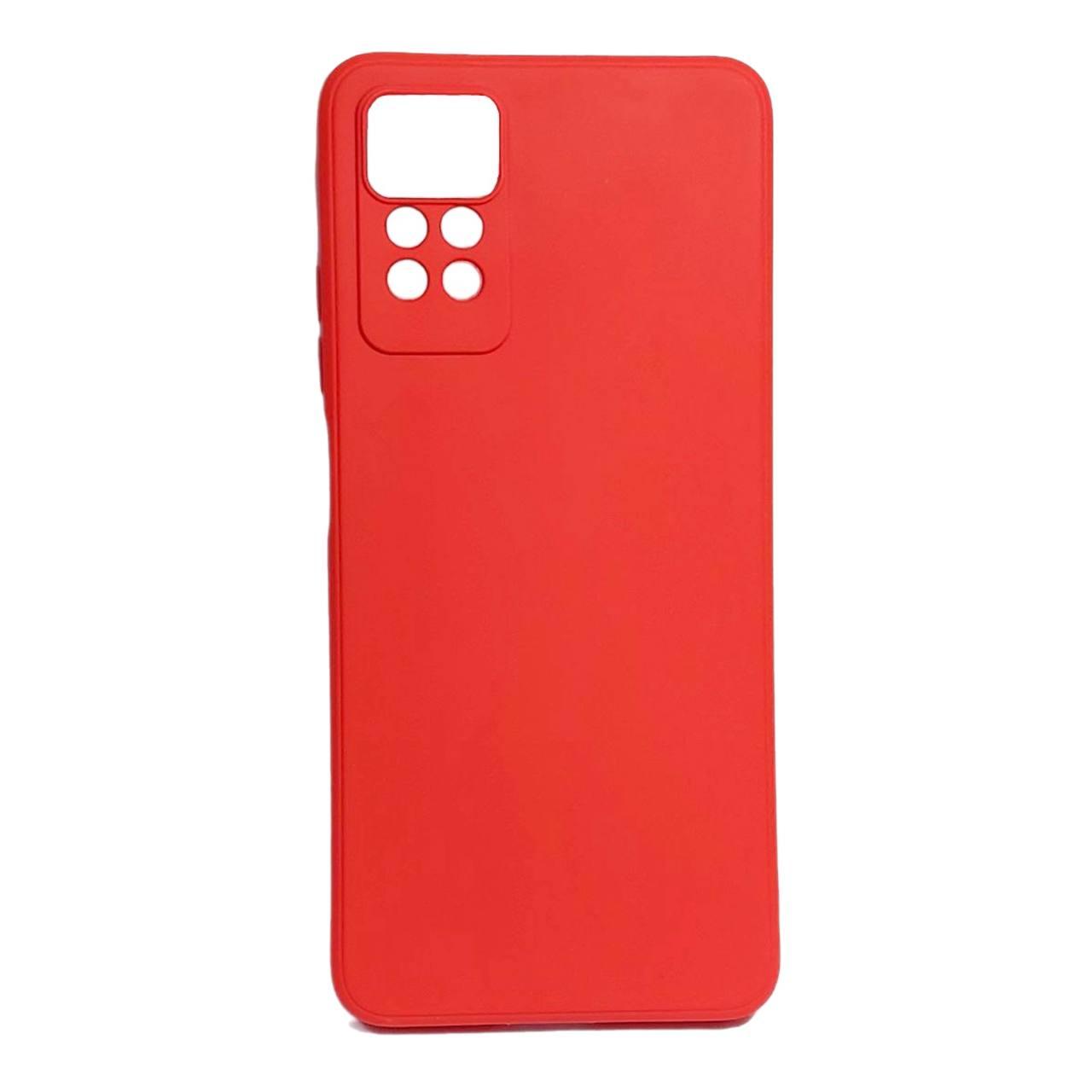 Накладка Color style з мікрофіброю для Xiaomi Redmi Note 12 Pro 4G Red